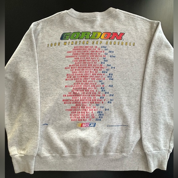 Vintage NASCAR Jeff Gordon Sweater - Picture 3 of 5